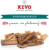 Kivo Petfood Hondensnack Runderkophuid gezaagd 500 gram - Graanvrij en Glutenvrij