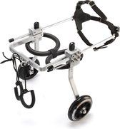 Rolstoel – Huisdier Rolstoel – Rolstoel Voor Verlamde Huisdieren – Pet Wheelchair – Hondentuig – Hondondersteuning - Flanner®