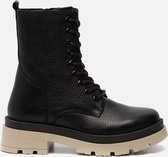 Ps poelman veterboots zwart - Maat 39