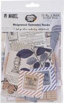 49 And Market Vintage Artistry Wedgewood Ephemera Stack (VAW33126)