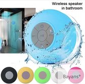 Bayans® - Bluethooth speaker - Waterbestendige speaker - Douche & Badkamer speaker - Zwart/Wit