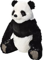 Wild Republic Knuffel Panda Junior 76 Cm Pluche Zwart/wit