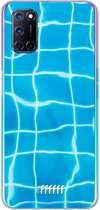 6F hoesje - geschikt voor OPPO A52 -  Transparant TPU Case - Blue Pool #ffffff