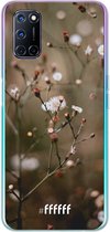 6F hoesje - geschikt voor OPPO A52 -  Transparant TPU Case - Flower Buds #ffffff