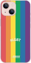 6F hoesje - geschikt voor iPhone 13 Mini -  Transparant TPU Case - #LGBT - #LGBT #ffffff