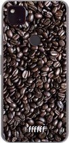 6F hoesje - geschikt voor Google Pixel 4a 5G -  Transparant TPU Case - Dark Roast #ffffff