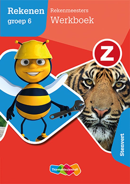 Z-Rekenen groep 6 Rekenmeesters Werkboek Stenvert - cover