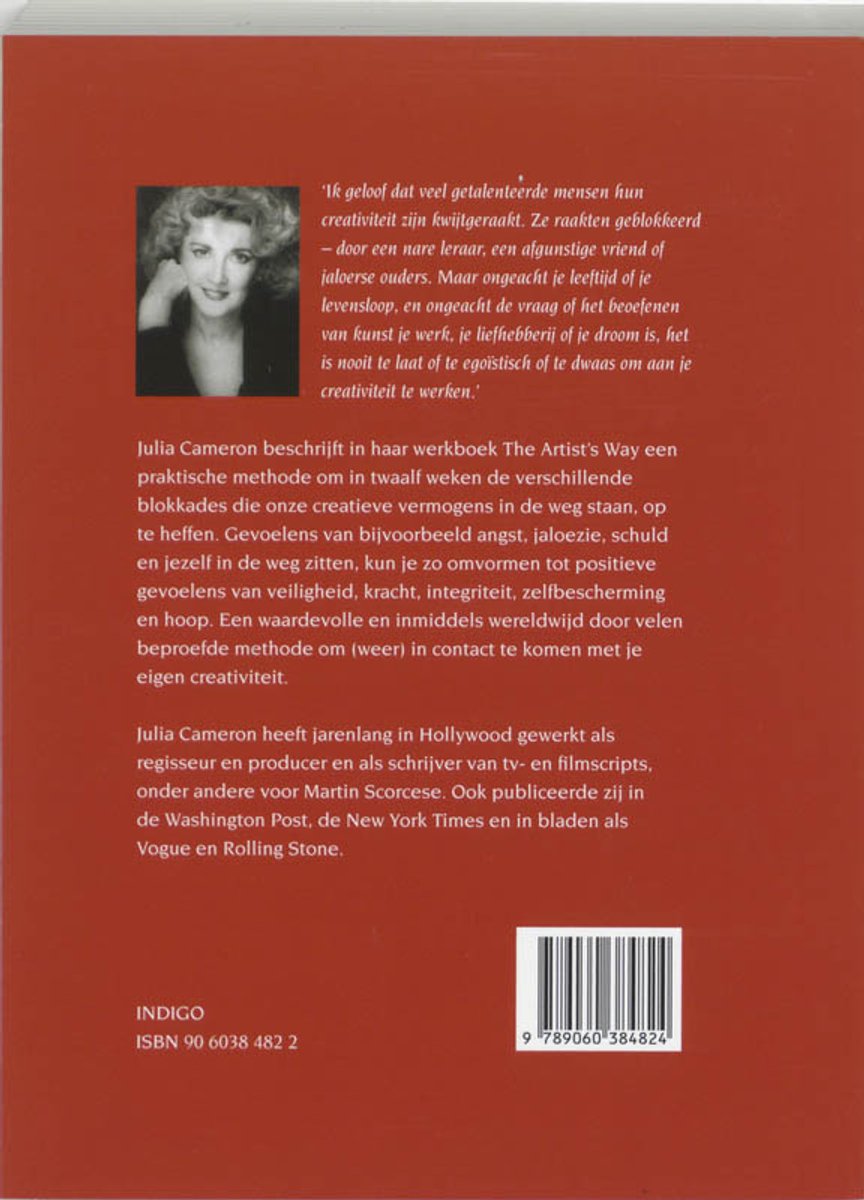 The Artist's Way - back cover