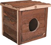 Trixie nature jerrik speelhuis hamster - 15x14x13 cm - 1 stuks