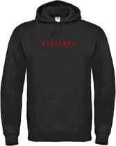 Kerst hoodie zwart - Kerstbal - soBAD. | Kersttrui soBAD. | kerstsweaters volwassenen | kerst hoodie volwassenen | Kerst outfit | Foute kerst truien