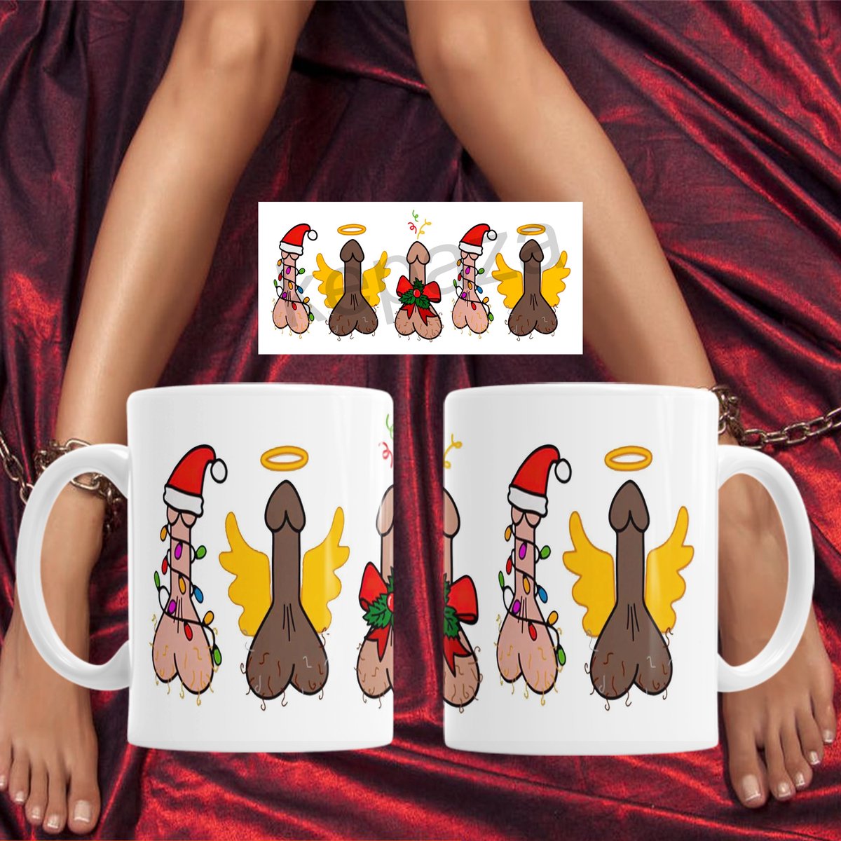 Mok kerstmis/Christmas Pen!s - p!emol