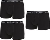 KAPPA Pack of 3 Boxers Black Men