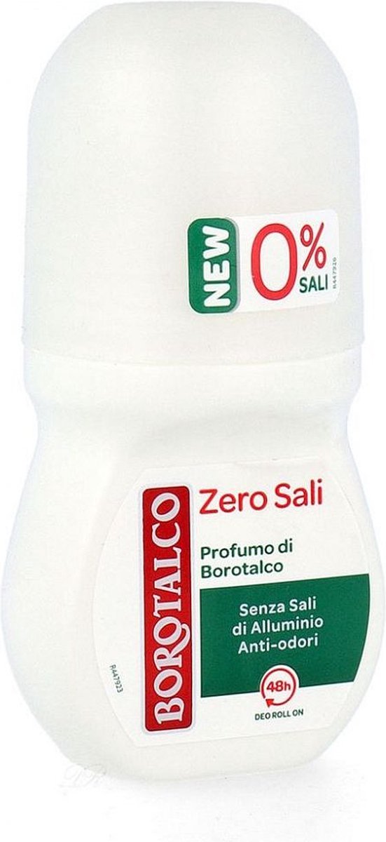 Goedkoopste Borotalco 0 Deo Roller - 50 ml (zonder aluminiumzouten
