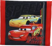 Disney Portemonnee Cars Junior 10 X 10 Cm Polyester Zwart/rood