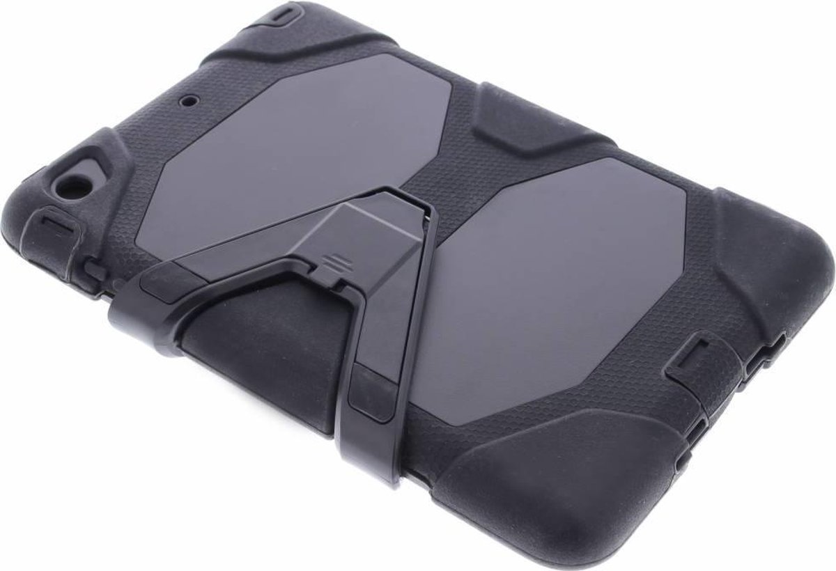 Extreme Protection Army Backcover voor de Apple iPad Mini 3 (2014) / Mini 2 (2013) / Mini 1 (2012) - Zwart