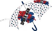 Spiderman Paraplu - Wit - 76 CM