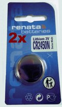 Renata CR2450 lithium batterij 540mAh 2 (twee) stuks