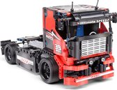 Mould King 15002 Racing Truck - Vrachtauto - Racen - Compatible met de bekende merken - Motoren, accu, afstandsbediening - DIY - 570 onderdelen - Mouldking