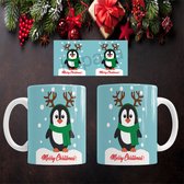 Mok kerstmis/Christmas Pingüin