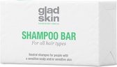 Gladskin Shampoo Bar 110 gr - Alle haartypes - Voor gevoelige hoofdhuid - Hypoallergeen - Parfumvrij