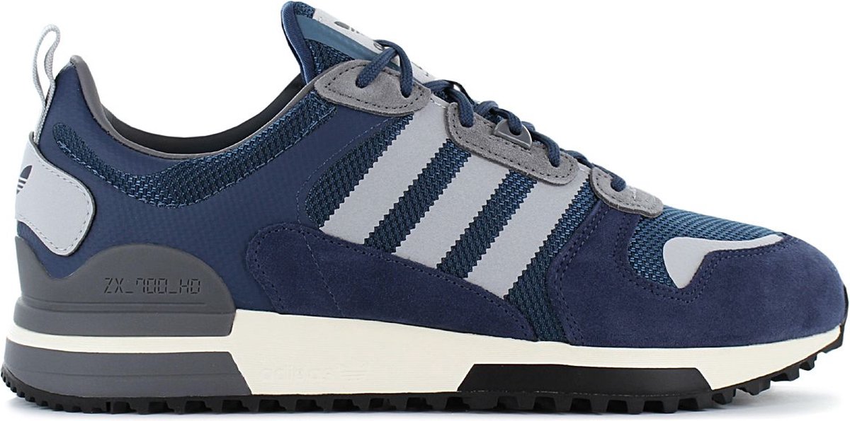 adidas ZX 700 HD Sneakers - Maat 42 2/3 - Mannen - blauw - lichtgrijs | bol