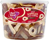 Red Band Cola Sleutels - 6 emmers à 100 stuks - Zacht snoep - Cola Winegums - Snoep in emmers