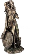 Veronese Design Freya Déesse nordique de la fertilité, de l'amour et de la luxure statue 25,5 cm