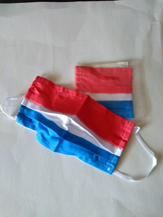 Wasbare mondkapjes Nederlandse vlag