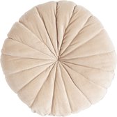 Hoyz | Flower Mattress Sand Diameter, High | 40CM Diameter | Sierkussen Voor Woonkamer Of Slaapkamer | Rond Sierkussen