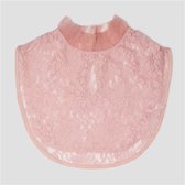 COLLAR RUFFLE PINK LACE L/XL - LAST STOCK AVAILABLE