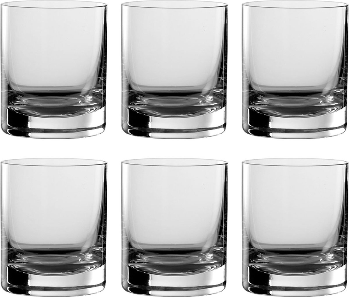 Whisky glazen pure set van 6 New York Bar, 190 ml