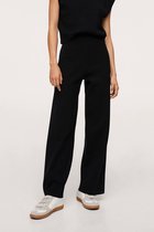 Mango Broek Rechte Gebreide Broek 17057719 99 Dames Maat - 36