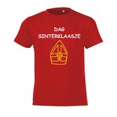 Dag Sinterklaasje | T-shirt sinterklaas rood kinderen baby | Sint en Piet | Sinterklaas cadeautjes | 5 december