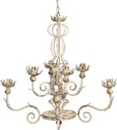 Hanglamp Ø 66*83 cm E14/max 8*25W Bruin Ijzer Hanglamp Eettafel Hanglampen Eetkamer