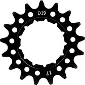 KMC kettingwiel Rohloff 1/8 inch 17T Staal zwart