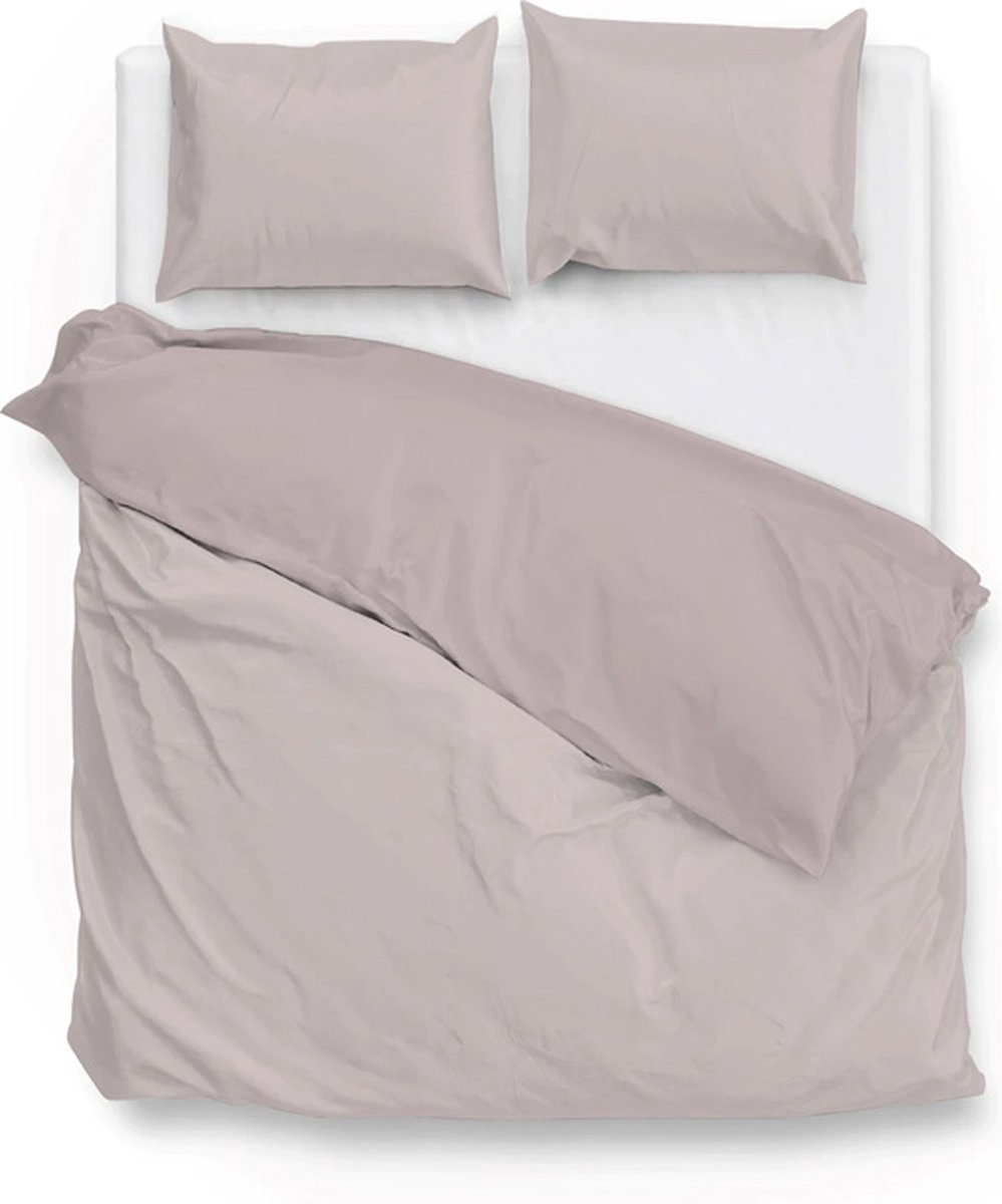 Zo! Home Velluto Dekbedovertrek - Lits-jumeaux - 240x200/220 cm - Shady Pink