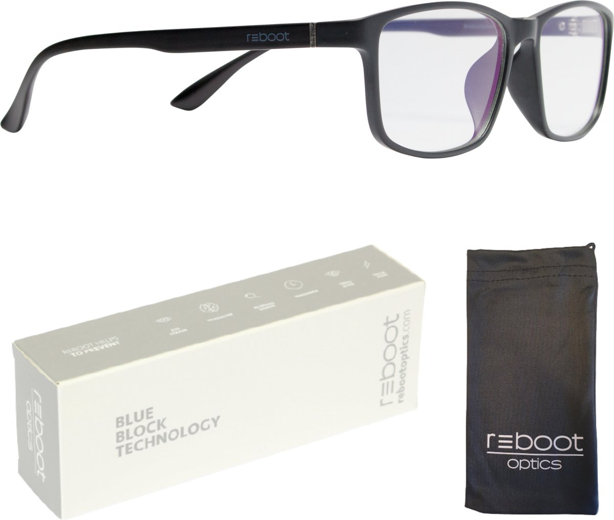 Reboot Optics® Computerbril | Blauw Licht Bril | Beeldschermbril - Heren - Dames - UV400