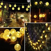 Homèlle Lichtsnoer - Warm-wit - 6 Meter - 50 LEDs - Inclusief Batterijen - Lichtslinger - Lampjes Slinger - Binnen & Buiten - Kerstversiering - Feestverlichting - Decoratie - Tuinverlichting - Buitenverlichting - Binnenverlichting