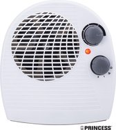 Princess 345046 elektrische ventilator kachel 1000 watt / 2000 watt met thermostaat