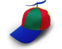 Propeller pet - helikopter cap - gekleurd