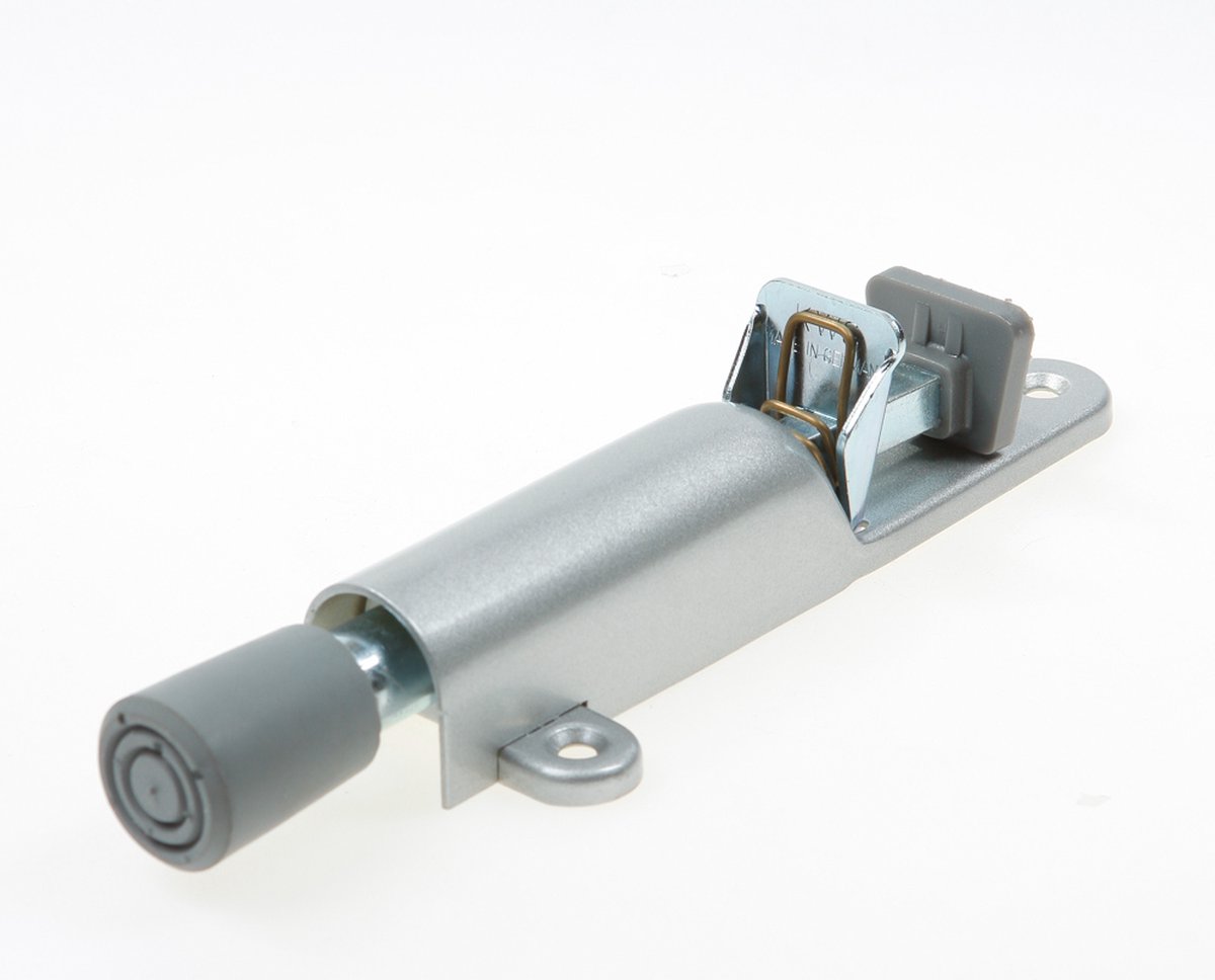 Kws deurvastzetter 1027 aluminium / rvs 212mm slag 30mm max. deurgewicht 40kg ( a 1 st )