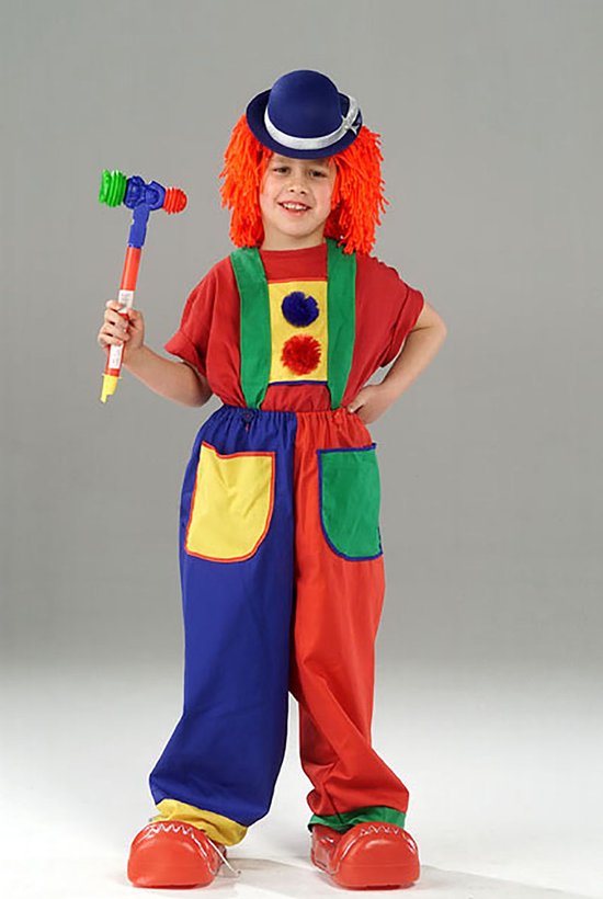 Kostuum Clown | Maat 140 | Verkleedkleding | bol.com