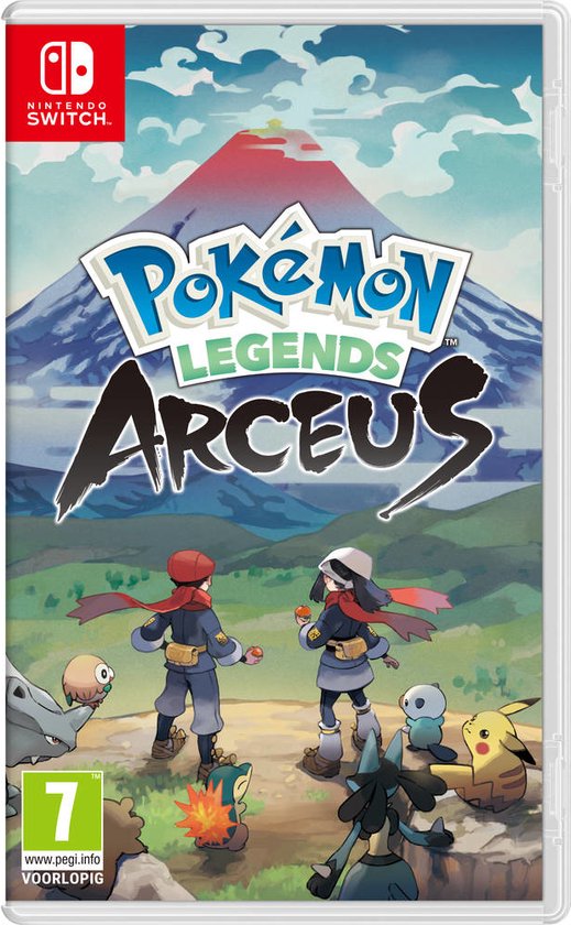 Cover van de game Pokémon Legends: Arceus - Switch