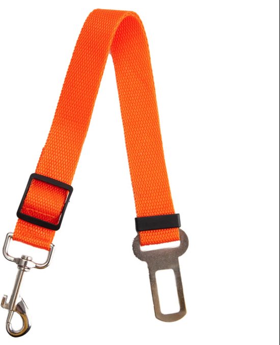 Hondenveiligheidsgordel, Harnas Hond, Verstelbaar, met Elastische Demping en Reflecterende Grijze Hoofdsteunen, Veiligheidsgordel voor alle Hondenrassen en Katten