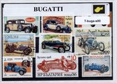 Bugatti – Luxe postzegel pakket (A6 formaat) : collectie van verschillende postzegels van Bugatti – kan als ansichtkaart in een A6 envelop - authentiek cadeau - kado - geschenk - kaart - Ettore - motoren - auto - italie - italiaans - frans - veyron