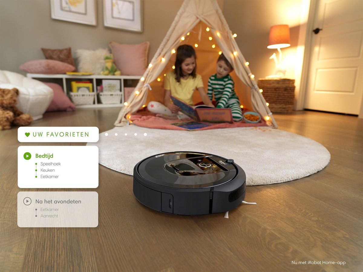 iRobot® Roomba® i7+ - Robotstofzuiger met slimme navigatie - Automatische vuilafvoer - i7556 — afbeelding 6