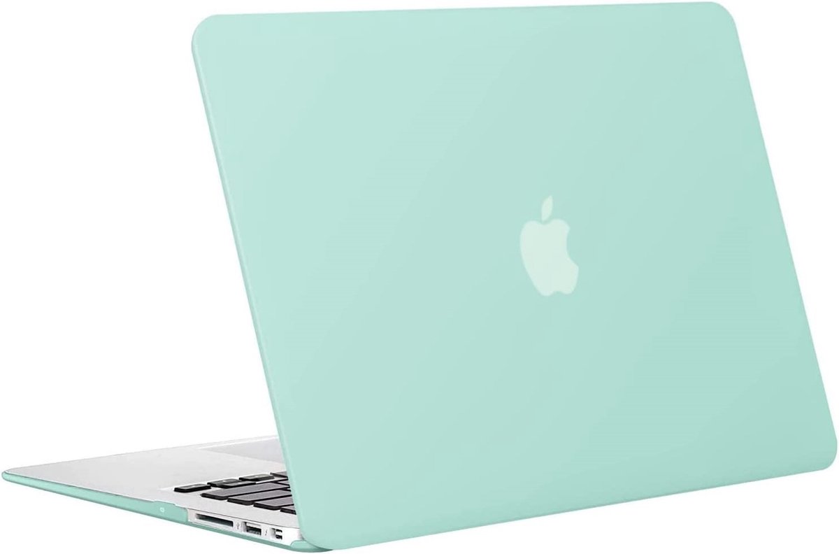 MacBook Air 13 Inch Hardcase Shock Proof Hoes Hardcover Case A1466/A1369 Cover - Jungle Green