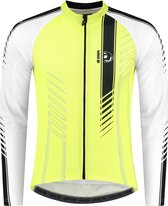 Onda Minho Fietsshirt - Maat M  - Mannen - geel - zwart - wit