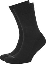 Suitable - Merino Sokken Zwart 2-Pack - Maat 43-46 -