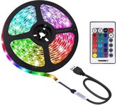 TRANSNECT LED-strip - 5 meter - multi-colour - dimbaar - incl. afstandsbediening - zelfklevend